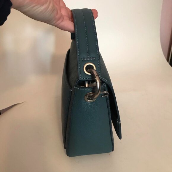 NWT Calvin Klein Jade Archive Hardware Boxy Crossbody Bag Purse - Picture 8 of 11